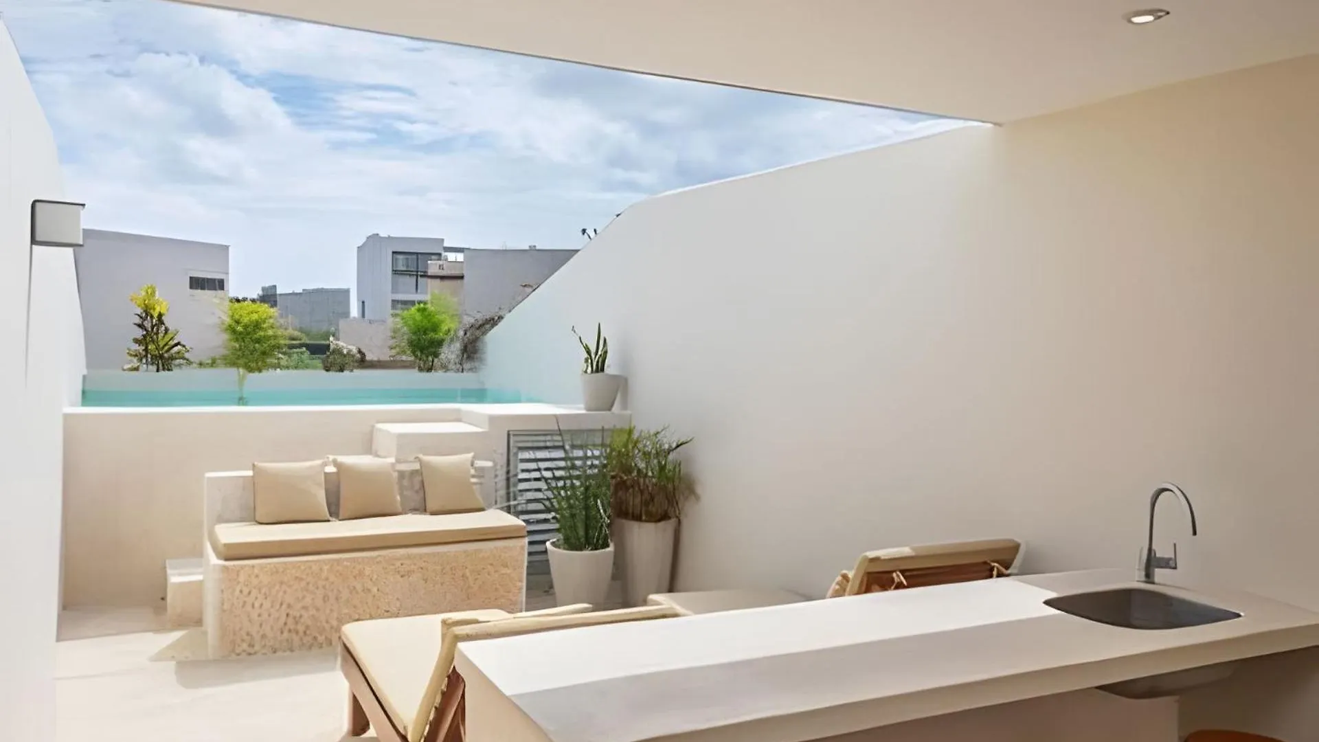 Piscina Privada Con Gran Comodidad. Tulum
